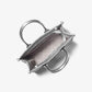 Mirella Small Metallic Signature Logo Crossbody Bag