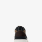 Trevor Leather and Corded Twill Trainer