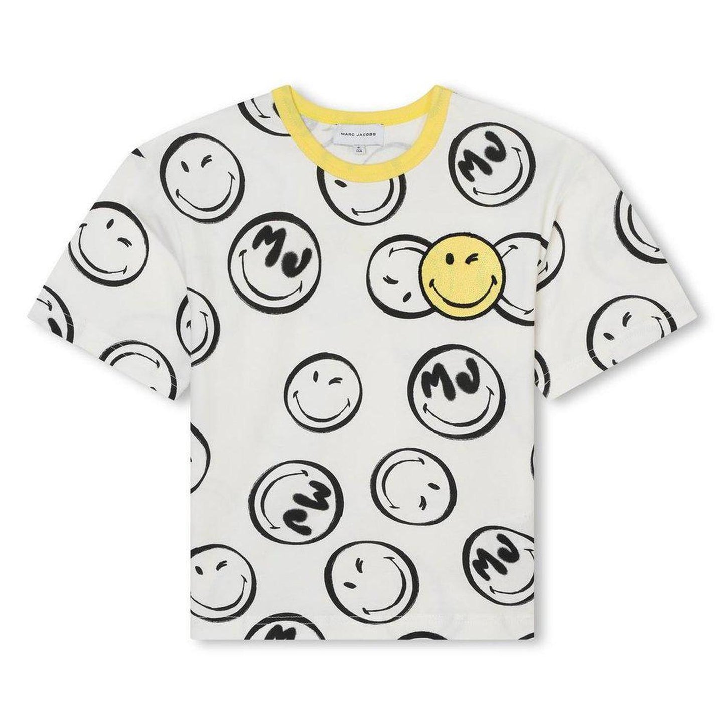 The Marc Jacobs Kids Smile-Face Printed Crewneck T-Shirt