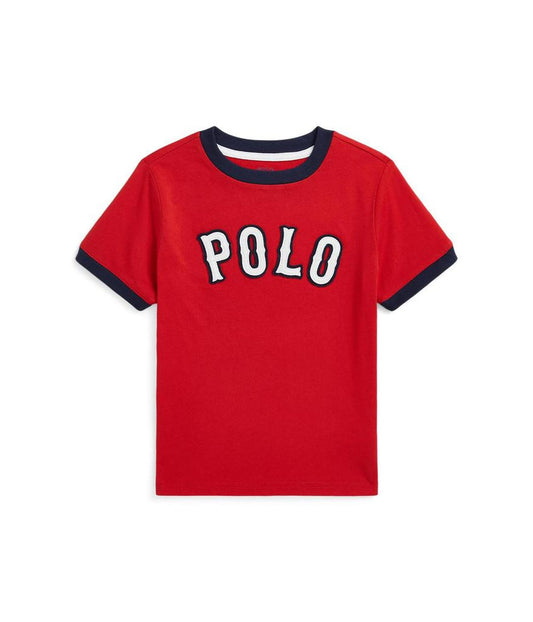Baseball-Logo Cotton Jersey Tee (Toddler/Little Kid)