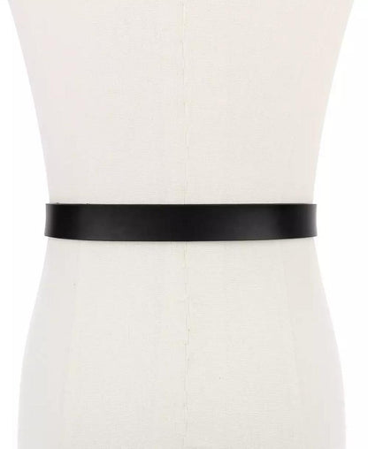 Women's Faceted Flower Buckle Belt