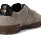 Suede Leather Block Low Profile Sneakers