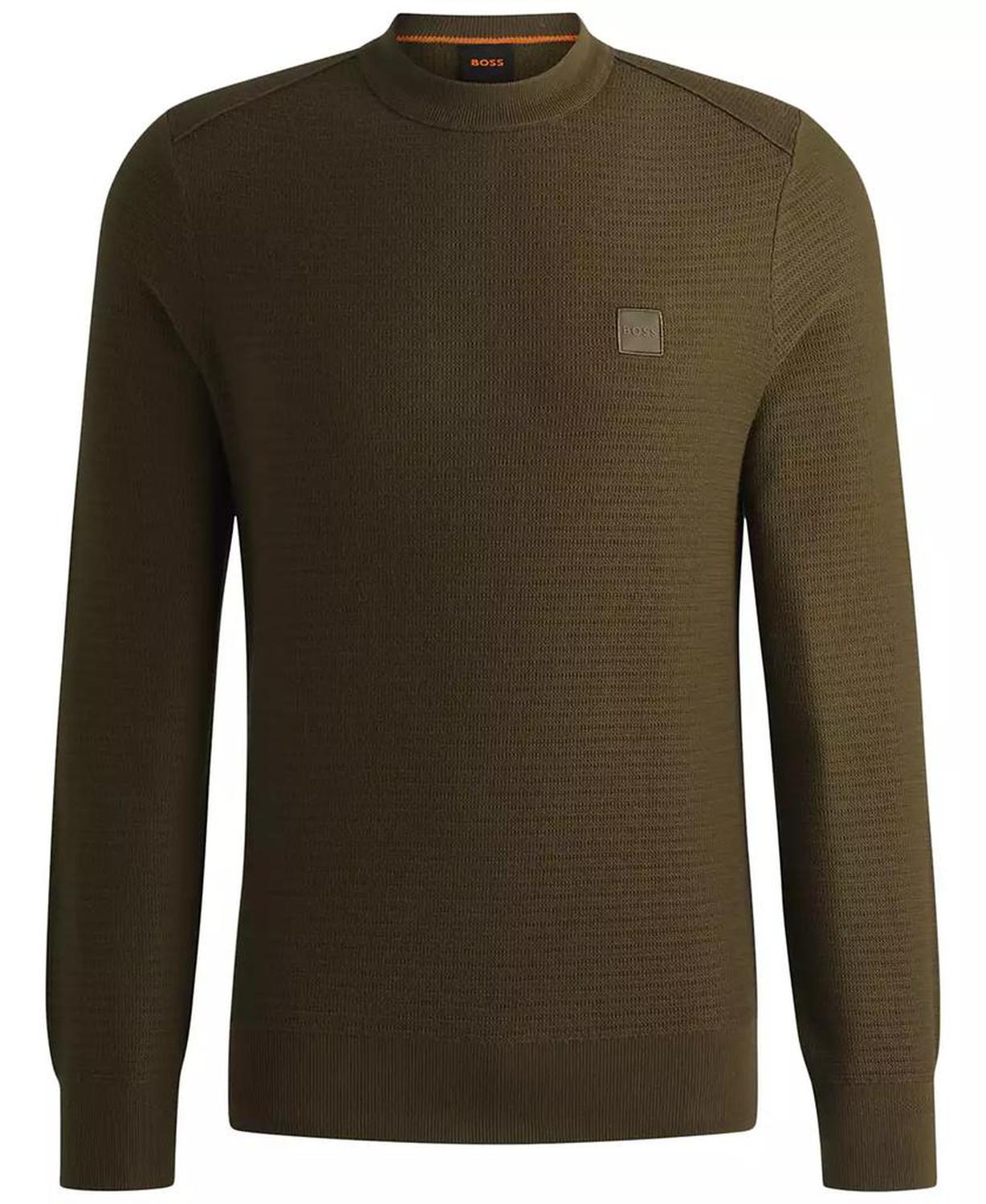 Men's Logo Patch Regular-Fit Sweater