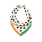 Women's Breezy Dot Silk Bandana Scarf