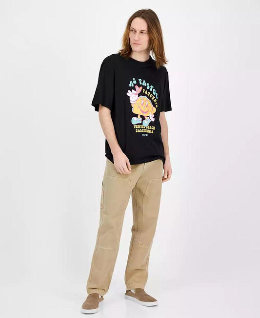Men's Nugotacos Short Sleeve Crewneck Graphic T-Shirt