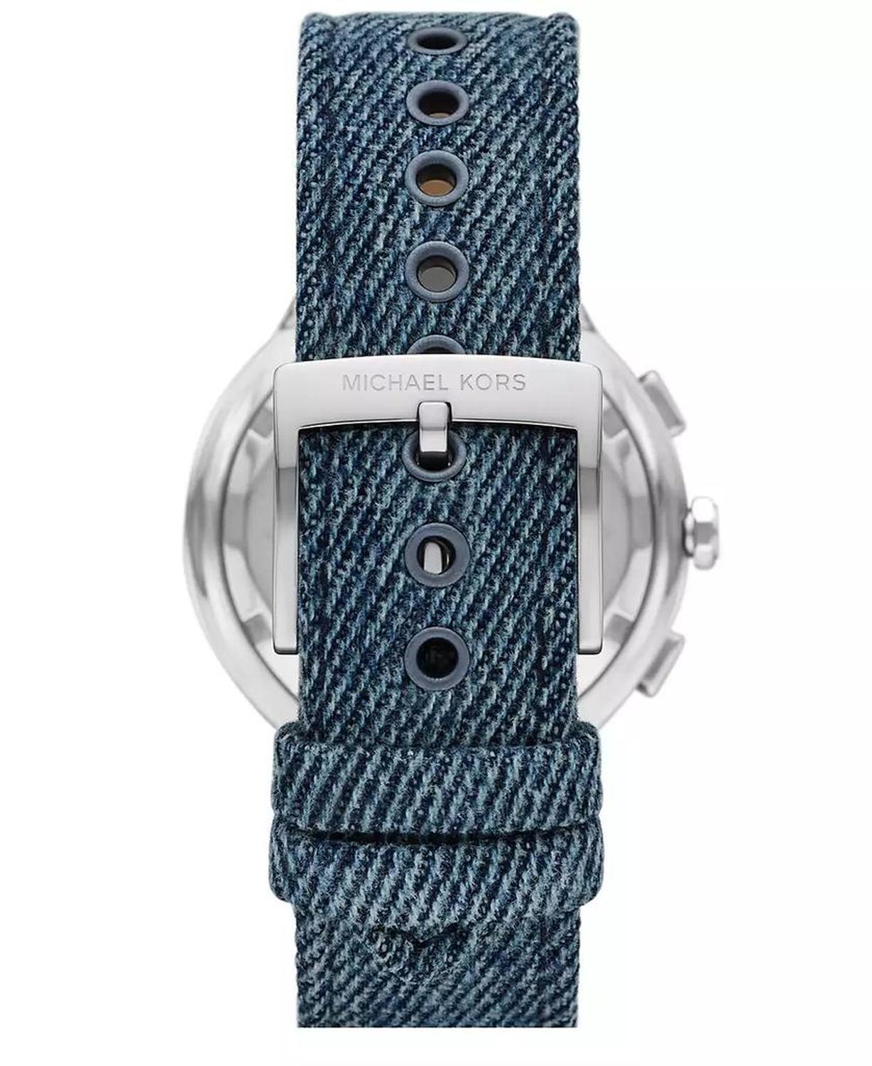 Women's Gramercy Chronograph Blue Denim Watch, 40mm