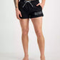 Men's 3" Mooneye Outlined Logo Drawstring Swim Trunks