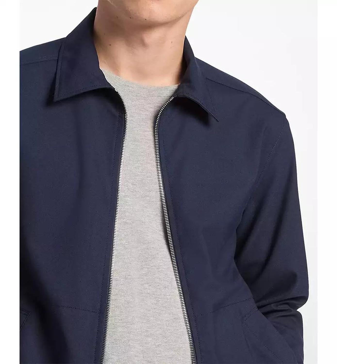 Men's Stretch Zip Shirt Jacket