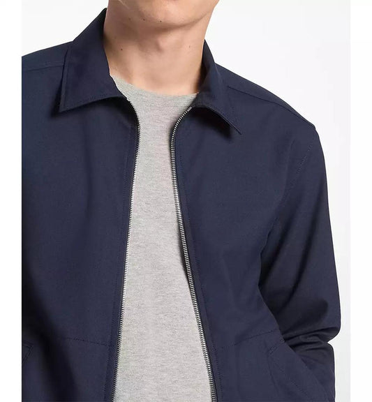 Men's Stretch Zip Shirt Jacket