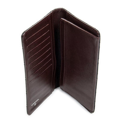 Mademoiselle Lock Long Bifold Wallet