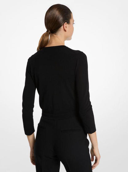 Stretch Viscose Baby Cardigan