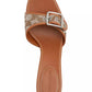 Women's Margot Crystal Signature Jacquard Sandals