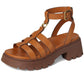 Sculpted C Platform Fisherman Sandals