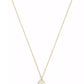 Signature Mother of Pearl Coin Pendant Necklace