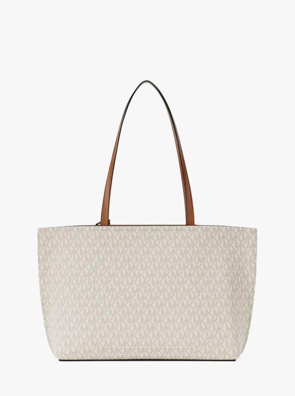 Evelyn Large Signature Logo Tote Bag
