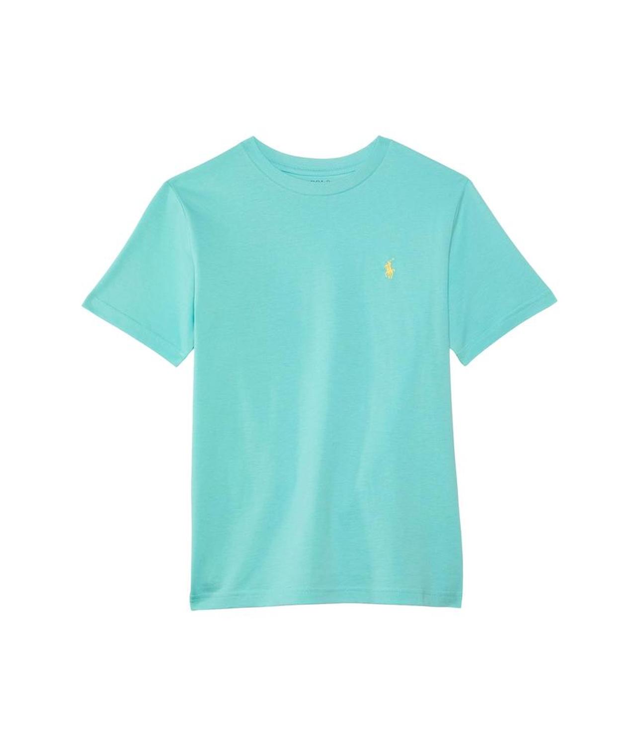 Cotton Jersey Crew Neck Tee (Big Kid)