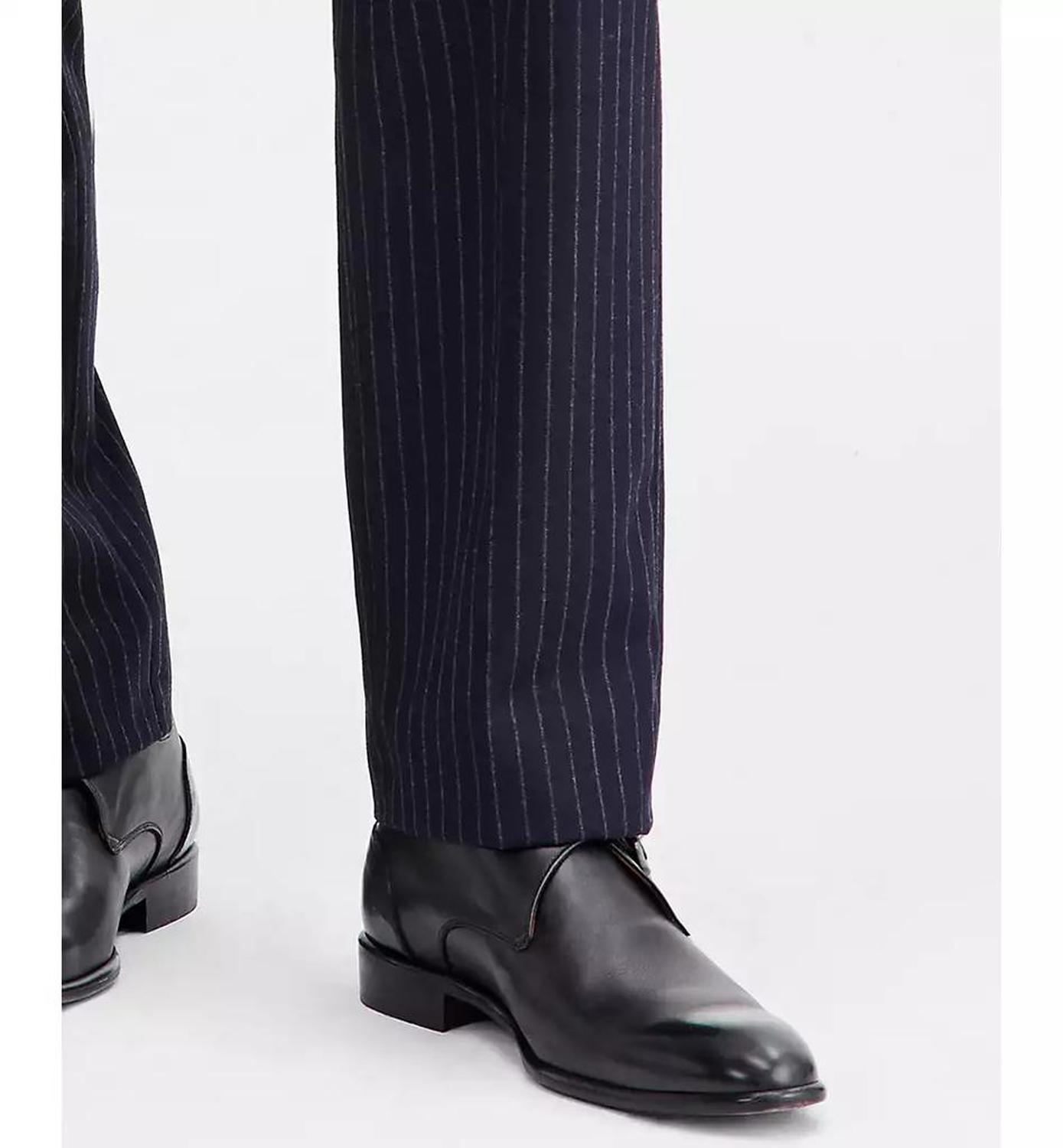 Men's Classic-Fit Wool-Blend Pinstripe Suit Separate Pants