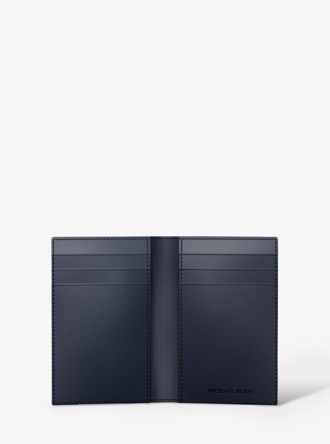 Cooper Saffiano Leather Bi-Fold Wallet