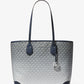 Eva Large Ombré Signature Logo Tote Bag