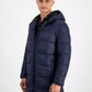 Men's Slim-Fit Lightweight Hooded Water-Repellent Big Artic Down Parka