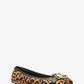 Fulton Leopard Print Calf Hair Moccasin