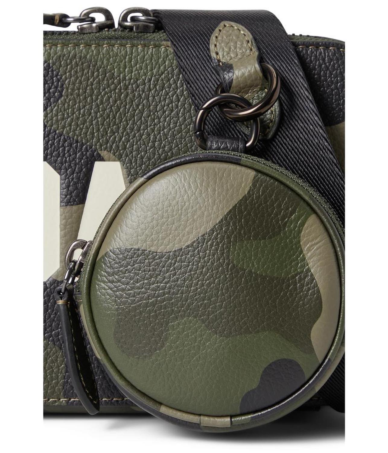 Charter Crossbody 19 With Camo Print And Coach Graphic