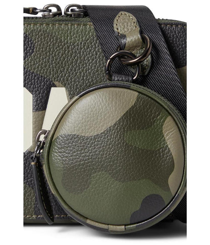 Charter Crossbody 19 With Camo Print And Coach Graphic