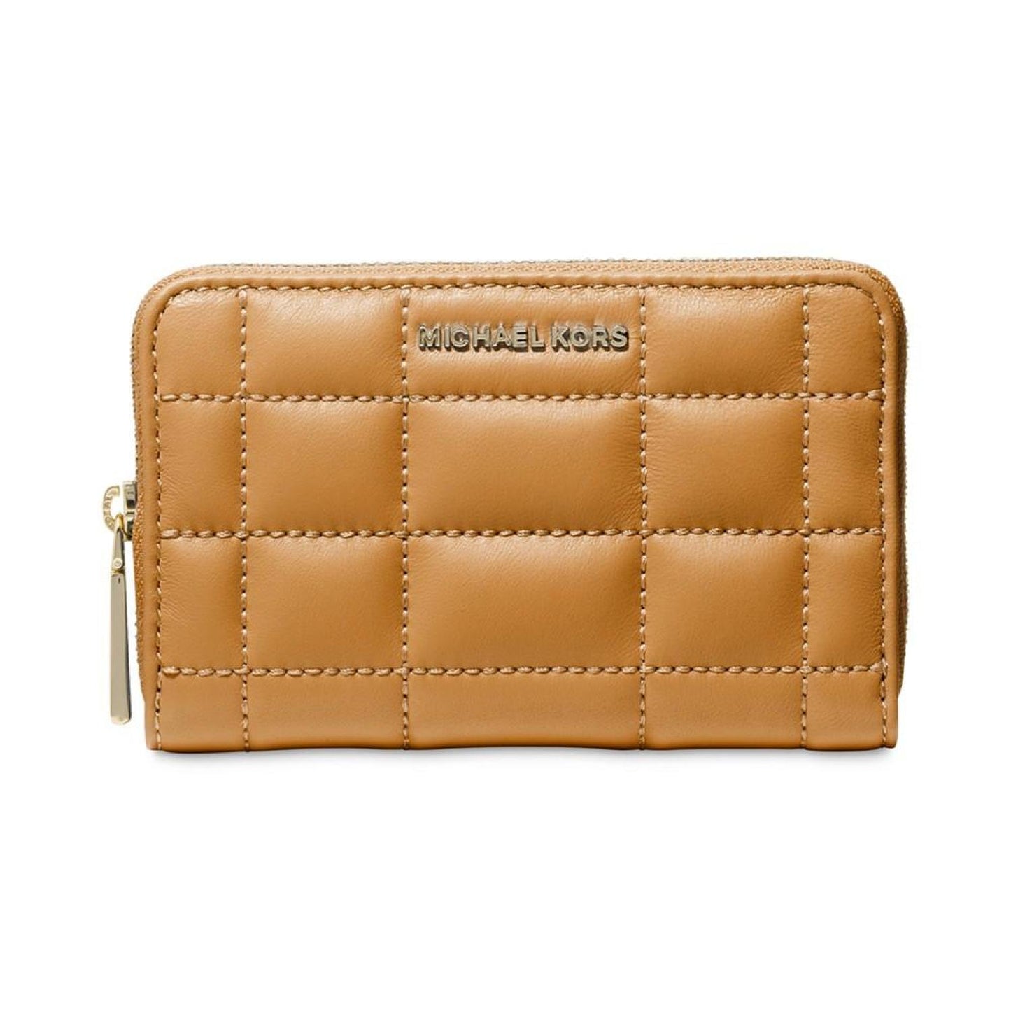 Jet Set Small Leather Zip Around Card Case