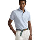 Custom Slim Fit Stretch Oxford Mesh Polo