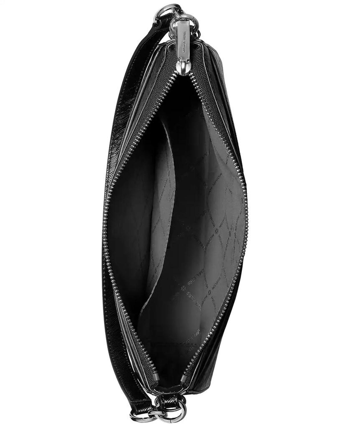 Michael Kors Women's Jet Set Top Zip Pouchette Crossbody Bag