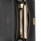 Deco Pebbled Leather Chain Shoulder Bag