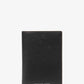 Pebbled Leather Passport Wallet