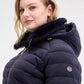 Plus Size Faux-Fur-Trim Hooded Puffer Coat