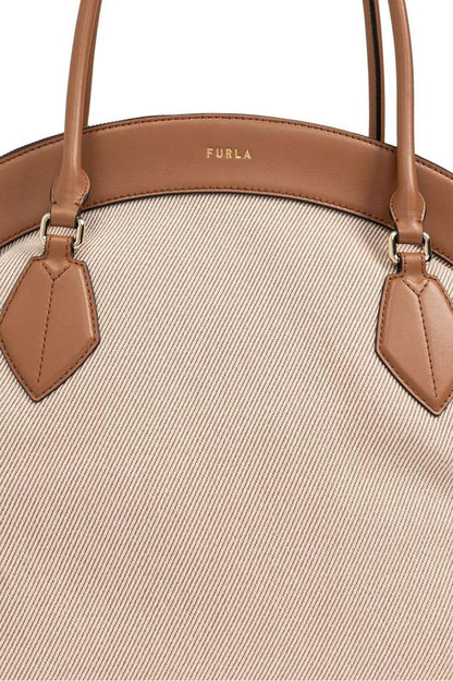 Furla Large Erica Logo Stamp Tote Bag