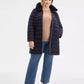 Plus Size Faux-Fur-Trim Hooded Puffer Coat