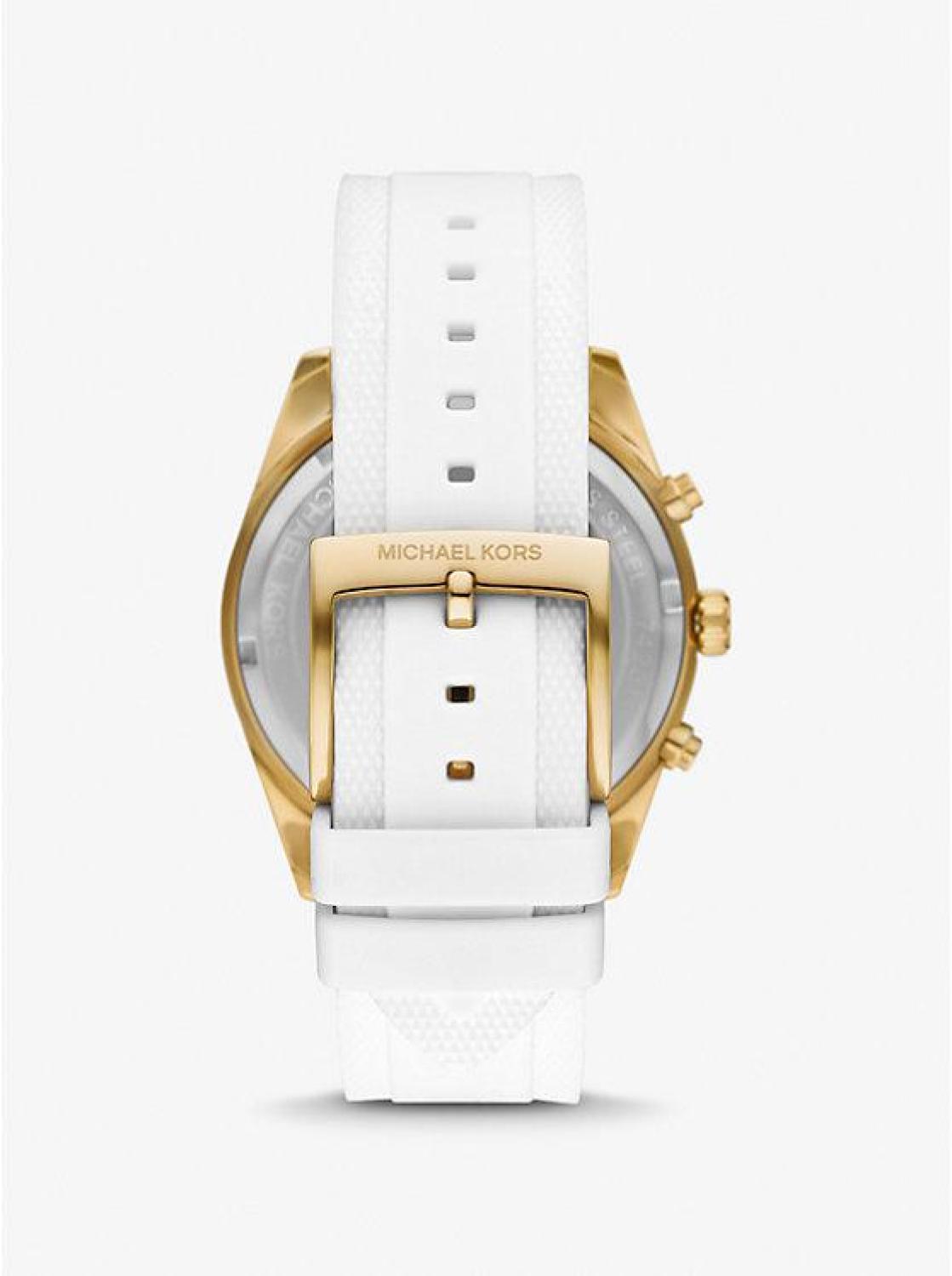 Oversized Hadyn Pavé Gold-Tone Watch