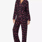Women's 2-Piece Sleepwear Long-Sleeve Top and Pajama Pants Set