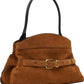 Tan 'The Suede Dakota Satchel' Bag