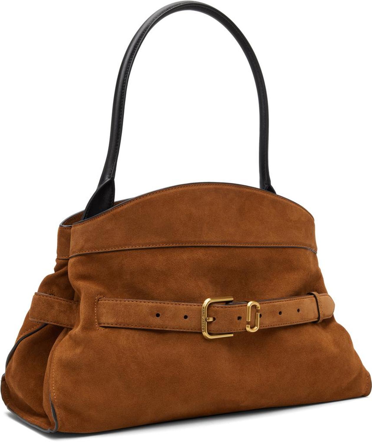 Tan 'The Suede Dakota Satchel' Bag