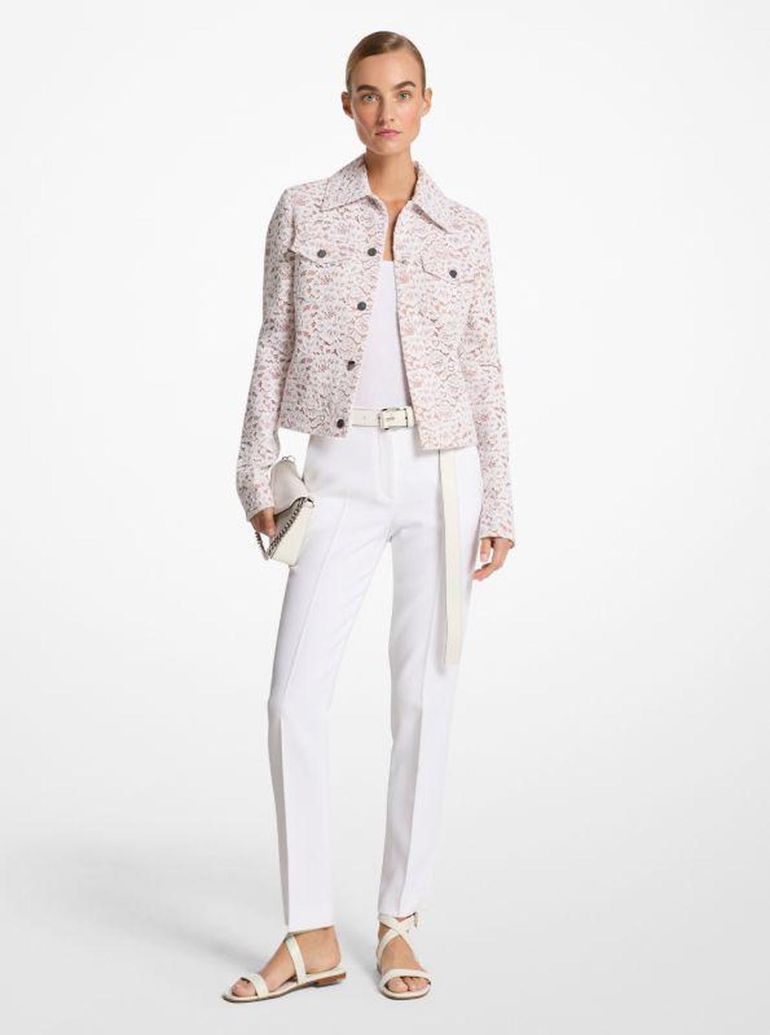 Corded Floral Lace Jacket
