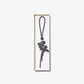 Puffy Logo Leather Bag Charm