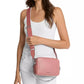 Bryant Medium Leather Double Zip Chain Camera Crossbody