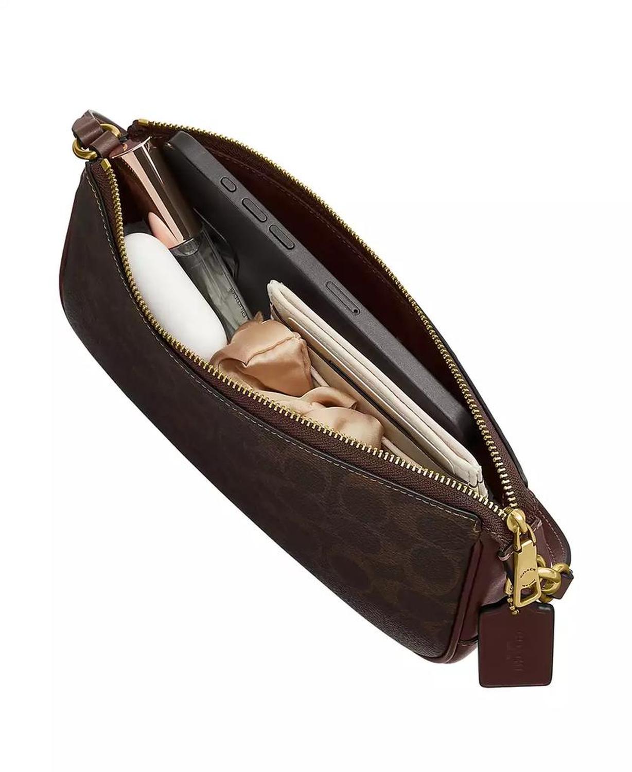 Women's Signature Plaza Small Shoulder Bag