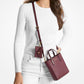 Vincent Extra-Small Saffiano Leather Crossbody Bag With Logo Card Case