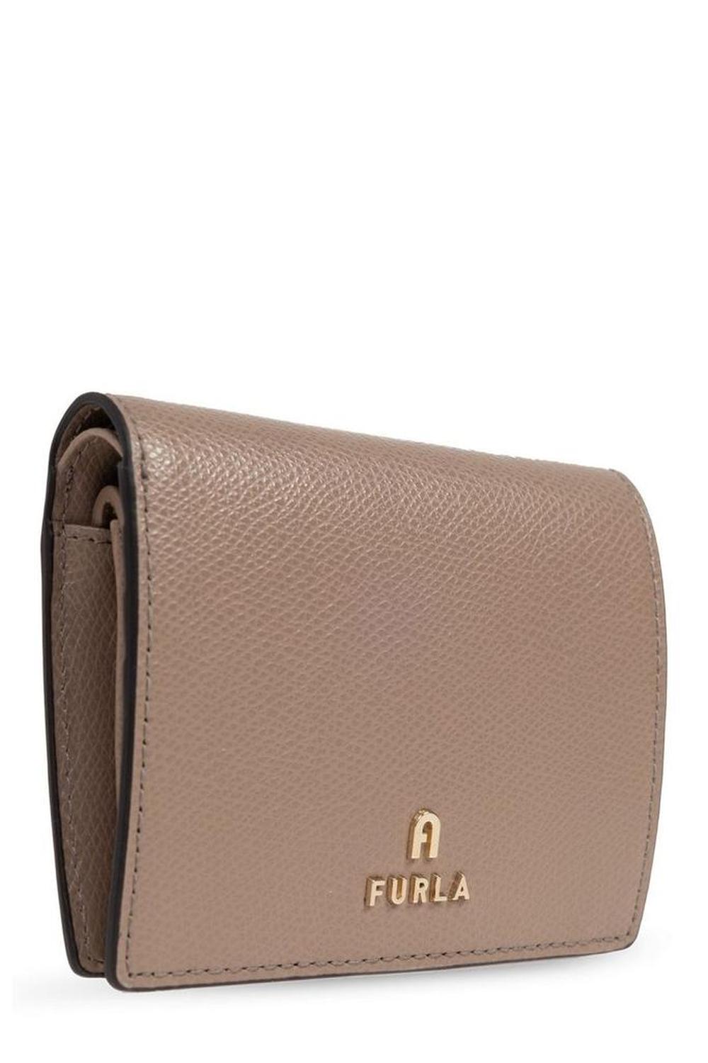 Furla Small Camelia Logo-Plaque Bifold Wallet