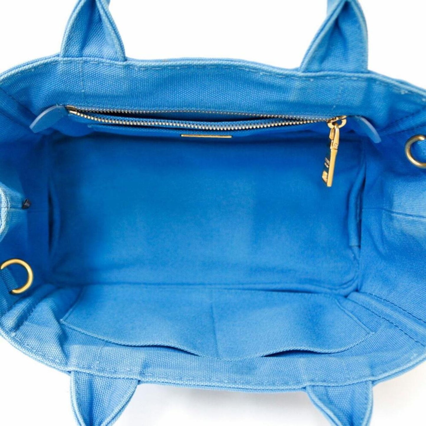Prada Canapa  Canvas Tote Bag (Pre-Owned)