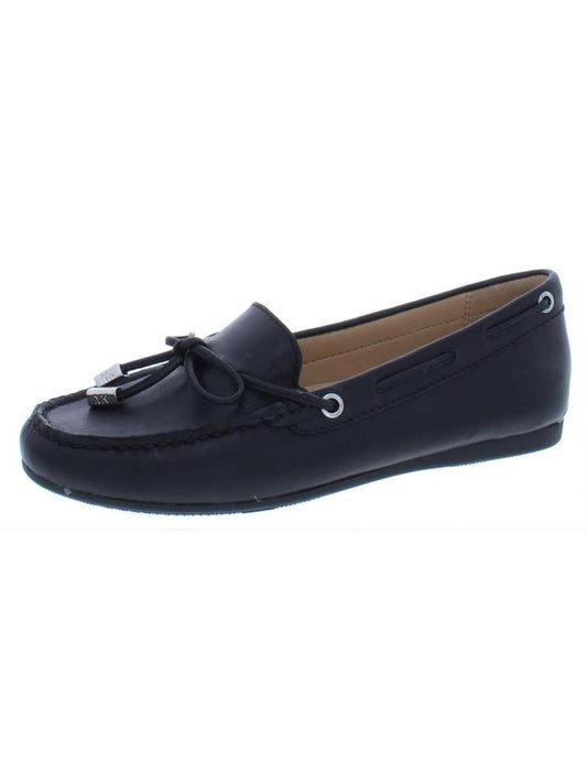 Sutton Womens Leather Slip On Loafers