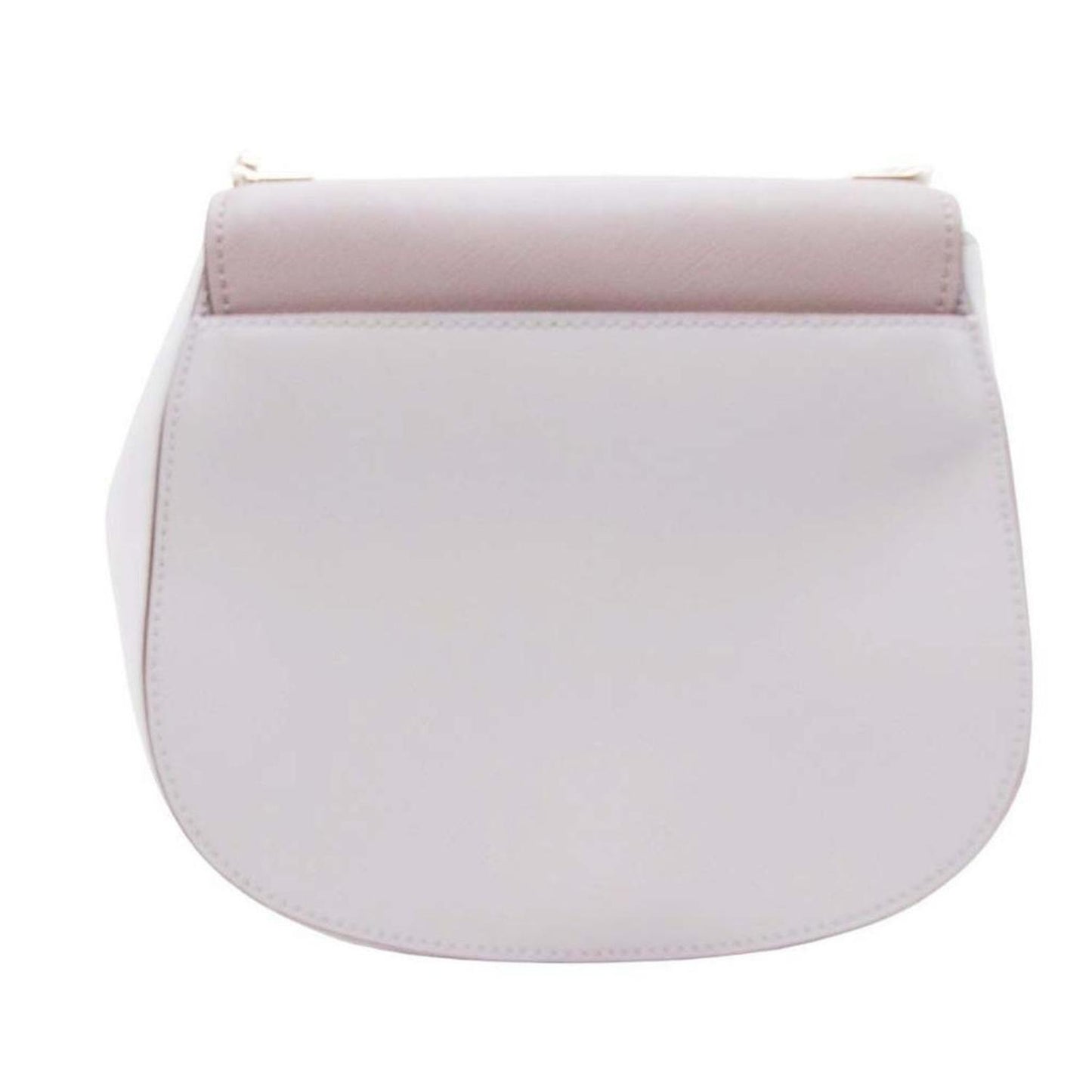 Dusty pink ish Leather Shoulder Bag (Pre-Owned)