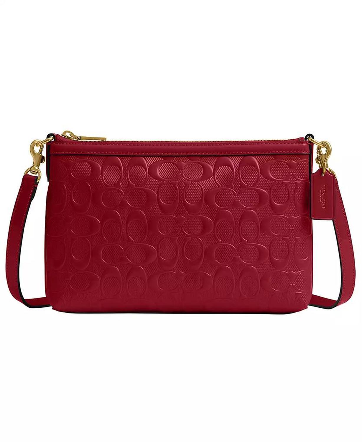 Legacy Small Signature Patent Leather Crossbody Bag