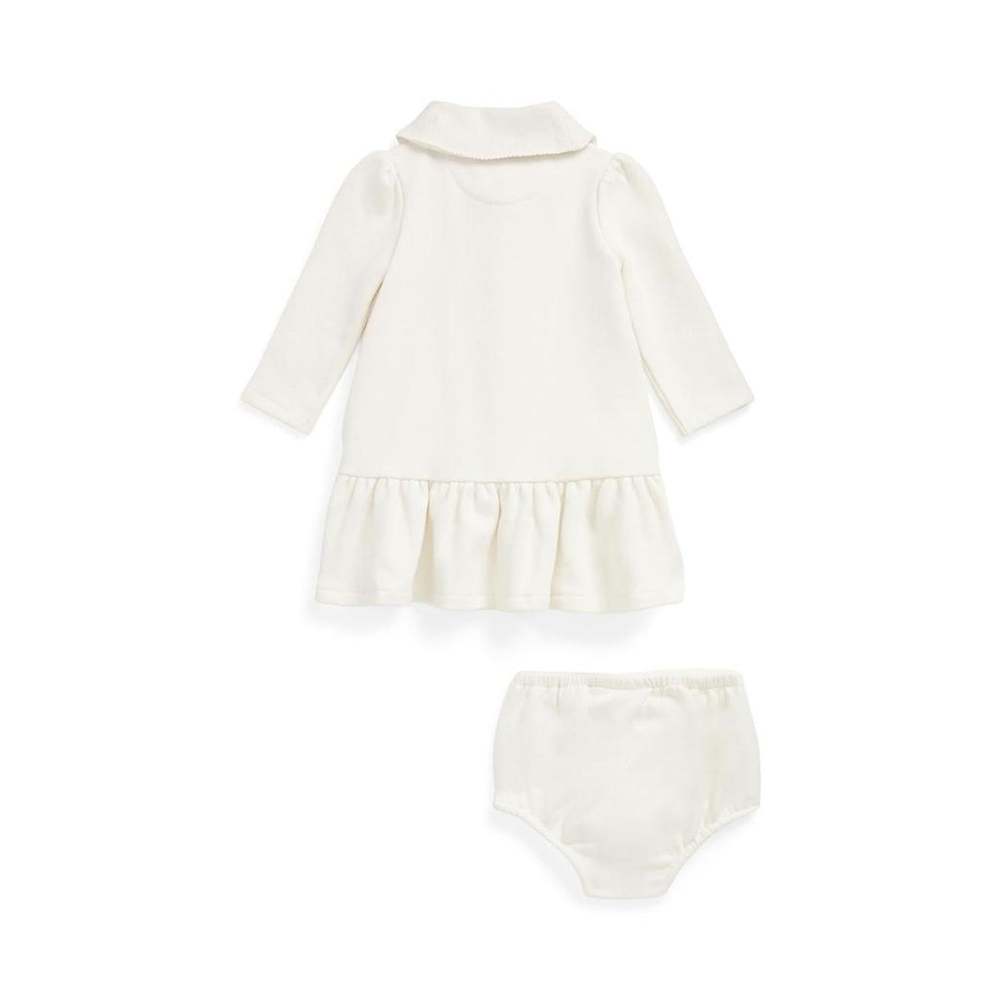 Fair Isle Shawl Cotton Dress & Bloomer (Infant)